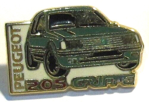 Pin peugeot 205 cri verte - pin's,