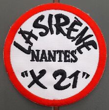 Écusson LA SIRÈNE NANTES X21 Pêche Poisson Fishing France ORIGINAL VINTAGE PATCH