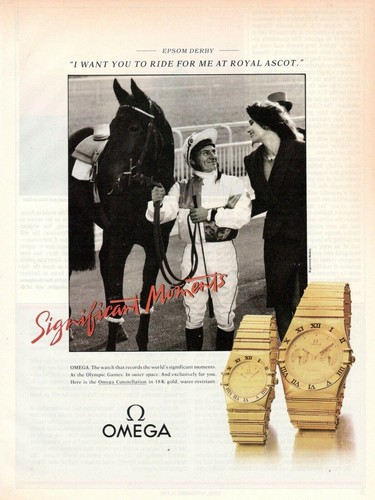 Omega constellation 18k - omega, or