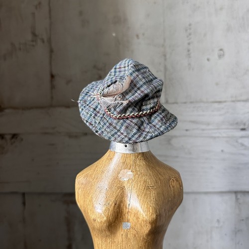 Chapeau poupée ancienne - chapeau,