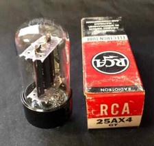 Tube 25AX4GT RCA NOS NIB neuf