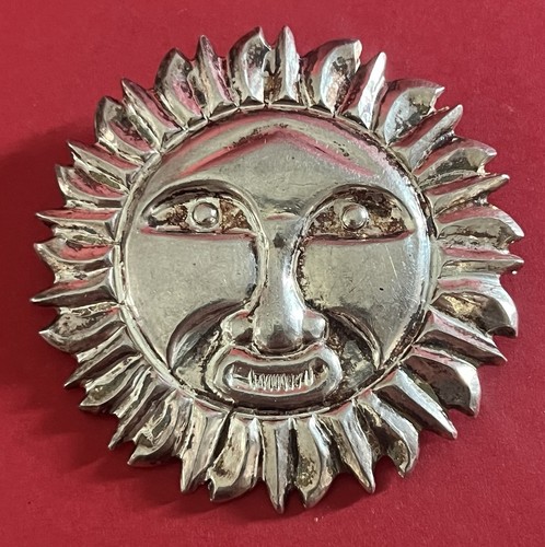 Broche vintage soleil - vintage, en