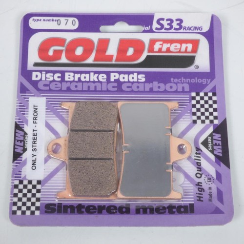 Plaquette frein gold - de,