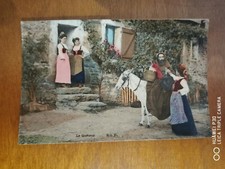 CPA - LA VIE AU CHAMPS - Le Quêteur