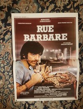 Affiche 1984 RUE BARBARE 40x60 Bernard GIRAUDEAUX