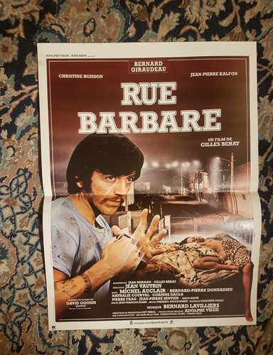 Affiche 1984 rue barbare 40x60 - rue,