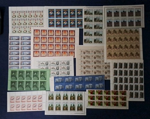 Ussr russia stamps sheet - ussr,