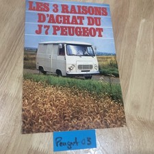 Peugeot J7 Van Brochure
