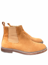 A.P.C.  Beige Suede Chelsea Boots  Size 41 / US 8  APC - Chukka Shoes 