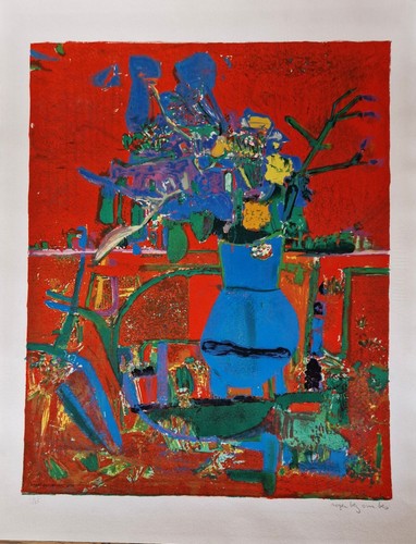 Roger bezombes lithographie - bezombes,