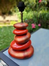 RARE LAMPE GALETS FRANCOIS