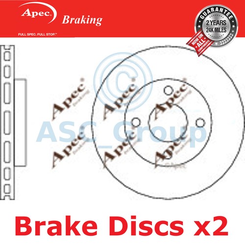Apec braking 231mm - 2x, ventilé
