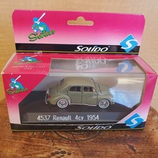 Solido 1/43 "RENAULT 4CV 1954" Renault avec boite design français A147