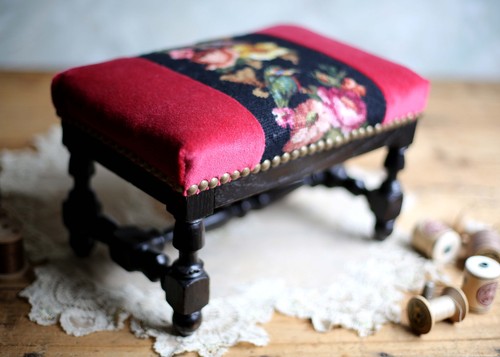 French antique embroidered - antique,