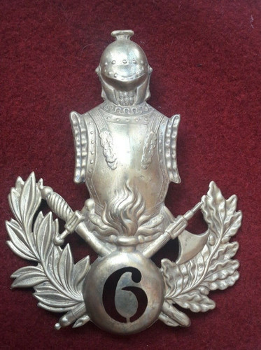 Insigne plaque shako genie - de,