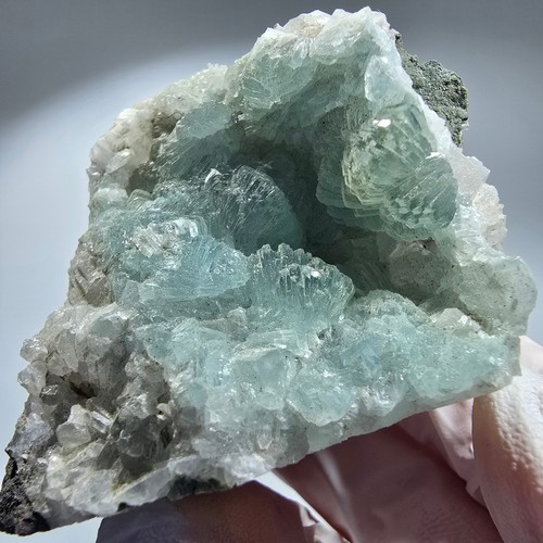 Sphère préhnite cube de - préhnite,,
