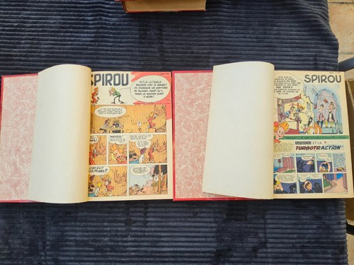 Reliure spirou année 1953 - reliure,