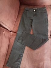 Jeans Noir légèrement aspect délavé T38 "I. Quing" - En parfait état