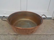 Chaudron en cuivre ancien