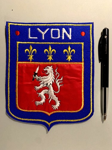 Grand écusson lyon - écusson,