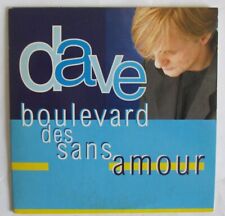 DAVE - CD SINGLE PROMO "BOULEVARD DES SANS AMOUR"