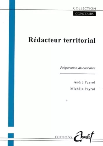 Rédacteur territorial peyrol - territorial,,