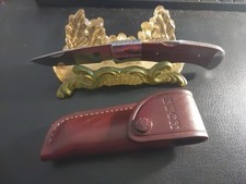 Buck Squire, bois de rose, avec étui cuir