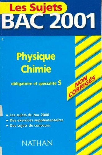 Physique chimie terminale - physique-chimie,