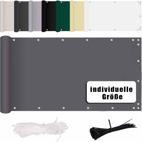 Brise vue balcon 95x1000cm2 - vue,