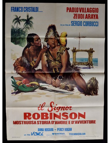Affiche signor robinson - affiche,