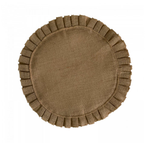 Boho jute napperon - napperon, rustique