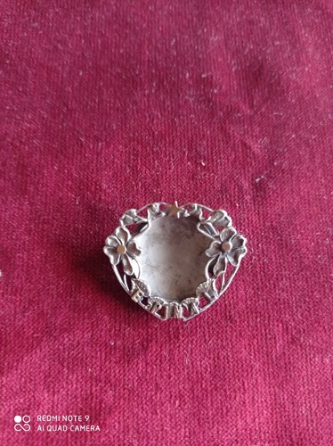 Ancienne broche porte photo - ,