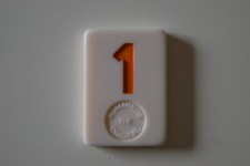 PLAQUE NUMEROTEE / JETON