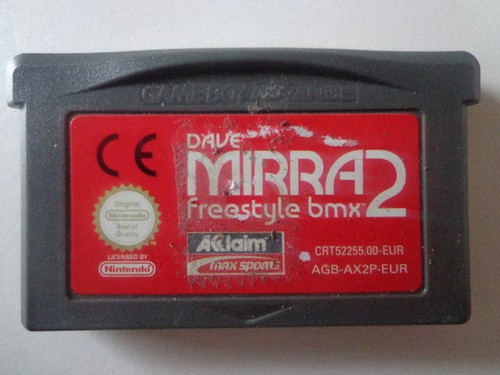 Dave mirra freestyle bmx jeu - mirra,