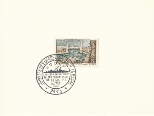 France 1957 1117 port de - france, n°1117