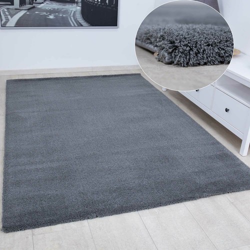 Tapis gris extra doux épais - tapis,