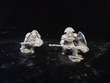 Asterion Moloc and Ivanus Enkomi of the Minotaurs Warhammer painted Forgeworld