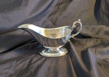 Saucière métal argenté - en,