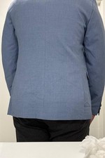 Blazer Bleu Ciel Zara