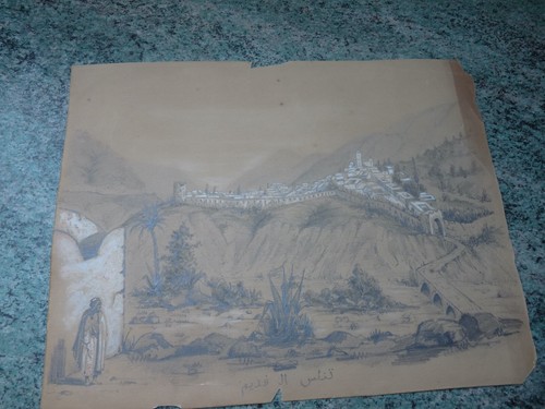 Dessin crayon algérie la - dessin,
