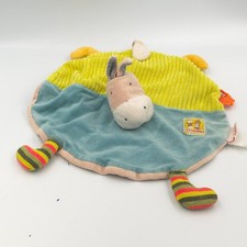 Doudou plat ane cheval beige