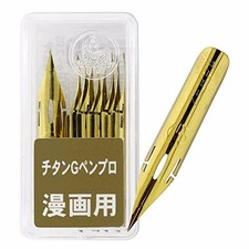 Zebra Titanium G Pen Pro Plume 10 pièces PG-7B-C-K pour manga bande...