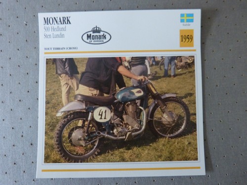 Fiche photo moto monark - monark, 500