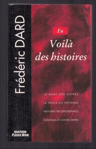 Frederic dard voila des - .,