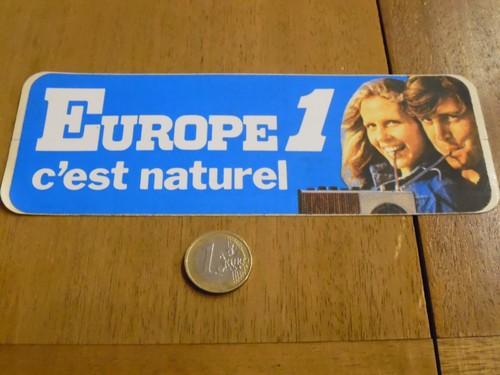 Autocollant europe 1 - autocollant,