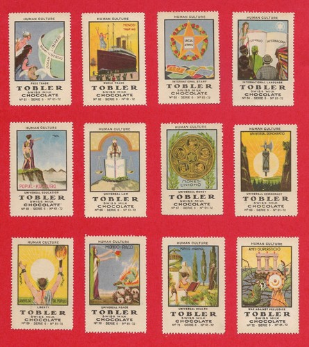 Poster stamps human culture - stamps,