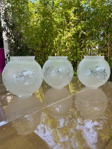 Globes tulipe boules - 3, en