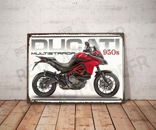 Plaque métal vintage Ducati