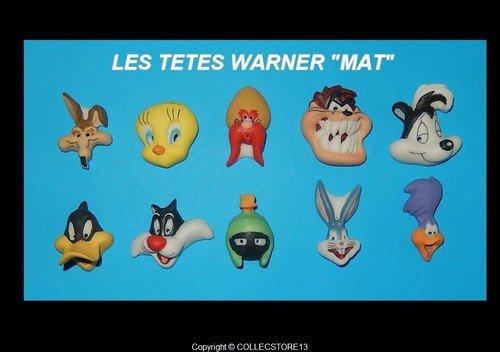 Dvo9 les tetes warner - tetes,