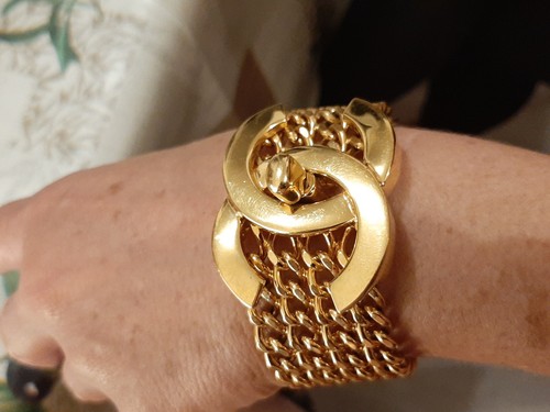 Bracelet chanel 19cmx4cm - bracelet,